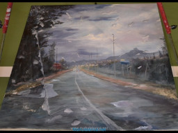 Concurso de Pintura al aire Libre en Mula 2012